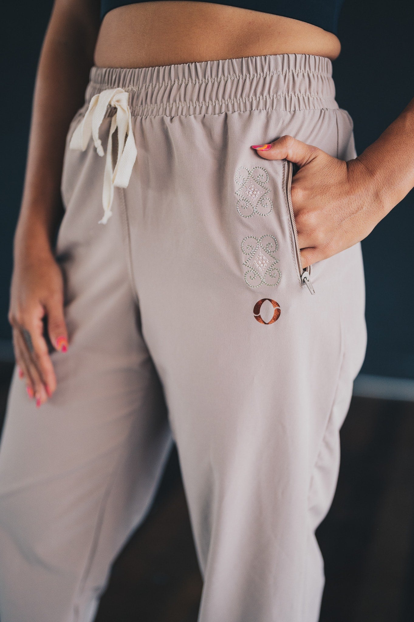 Tranquilo pants beige