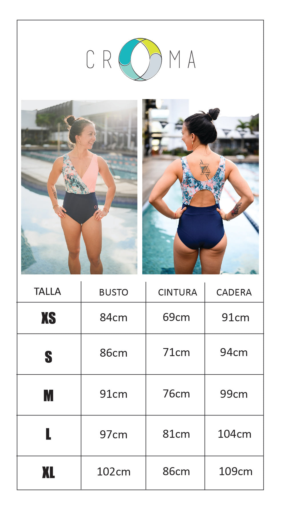 Vestido de baño ML Naranja Piña