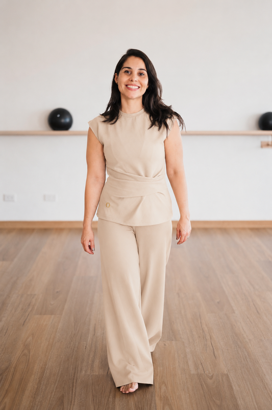 Set slim 100% algodón pantalón