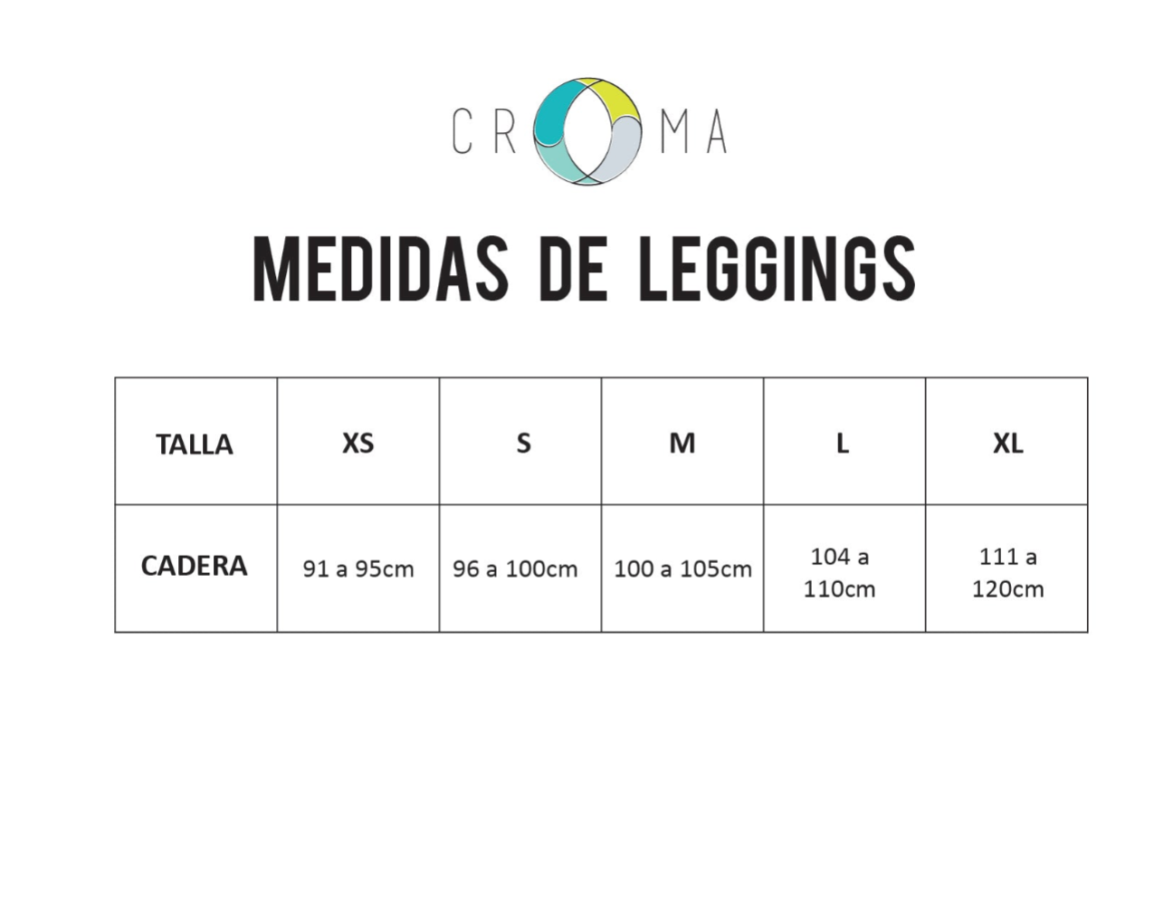 Legging clara 4 colores