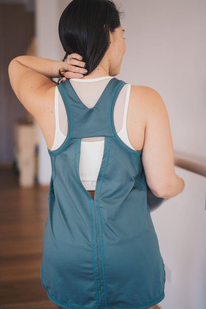 Camisa Nikita Teal