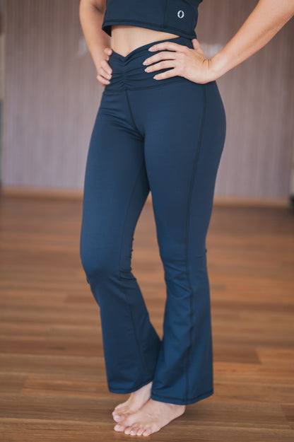 set legging y top negro