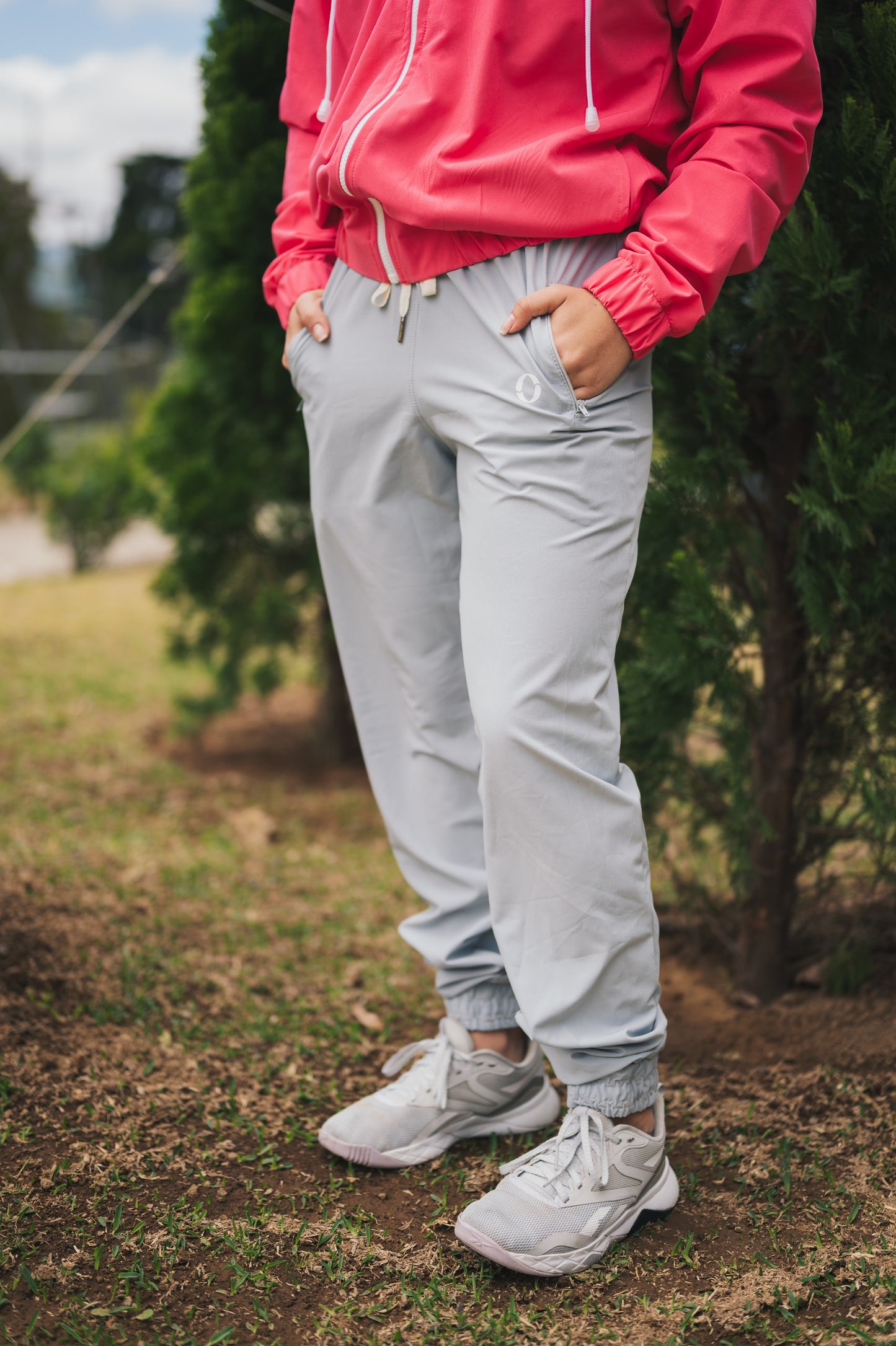 Tranquilo Pants gris claro
