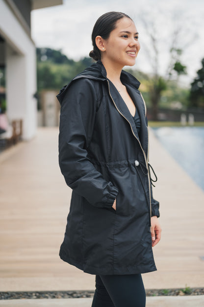 Jacket negra larga