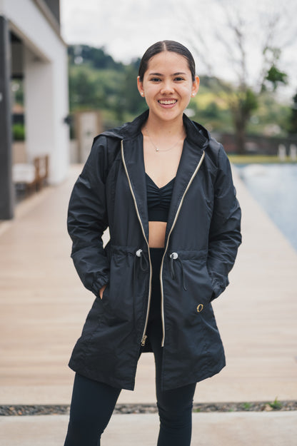 Jacket negra larga