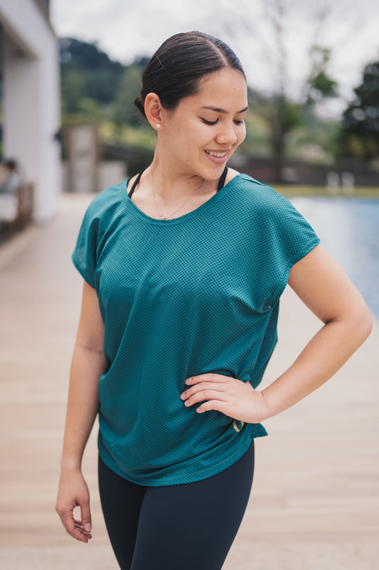 Camisa backless jade