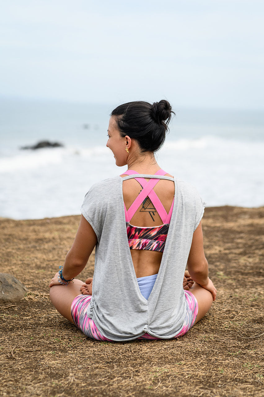 Camisa backless nudo colores varios