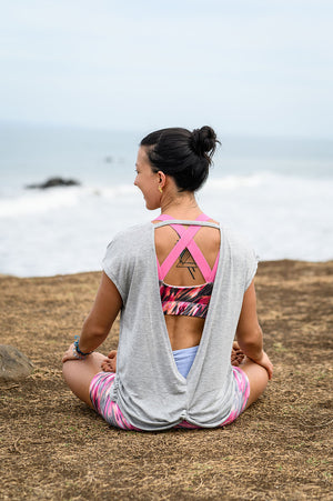 Camisa backless nudo colores varios