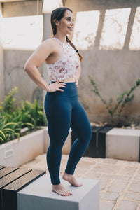 Legging clara petróleo