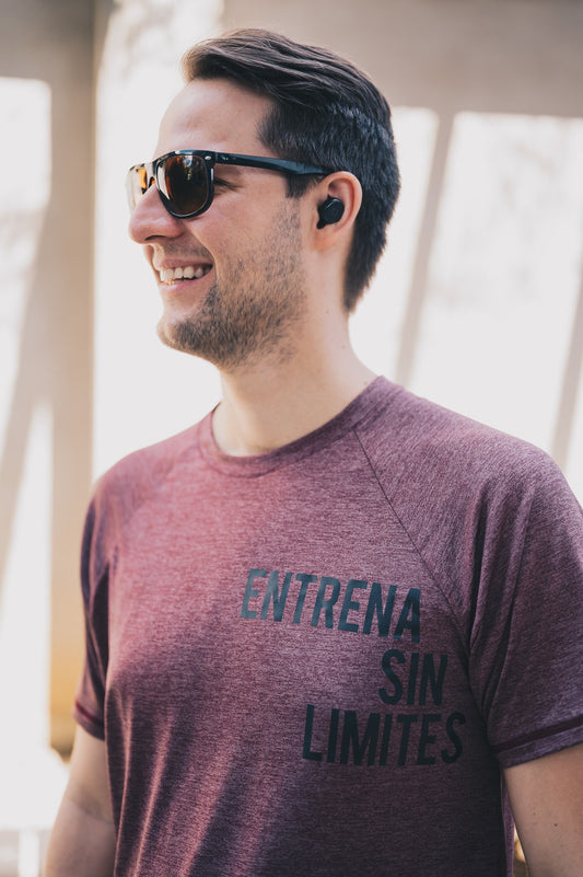 Camisa hombre vino