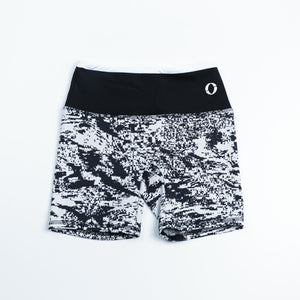 Biker short poro blanco