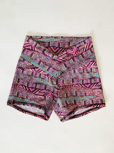 Short Tribal fucsia