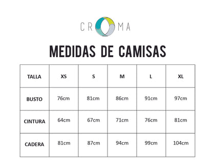 Camisa azul