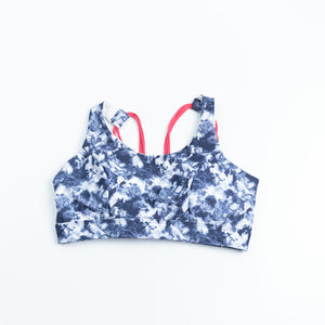 Top tie dye azul
