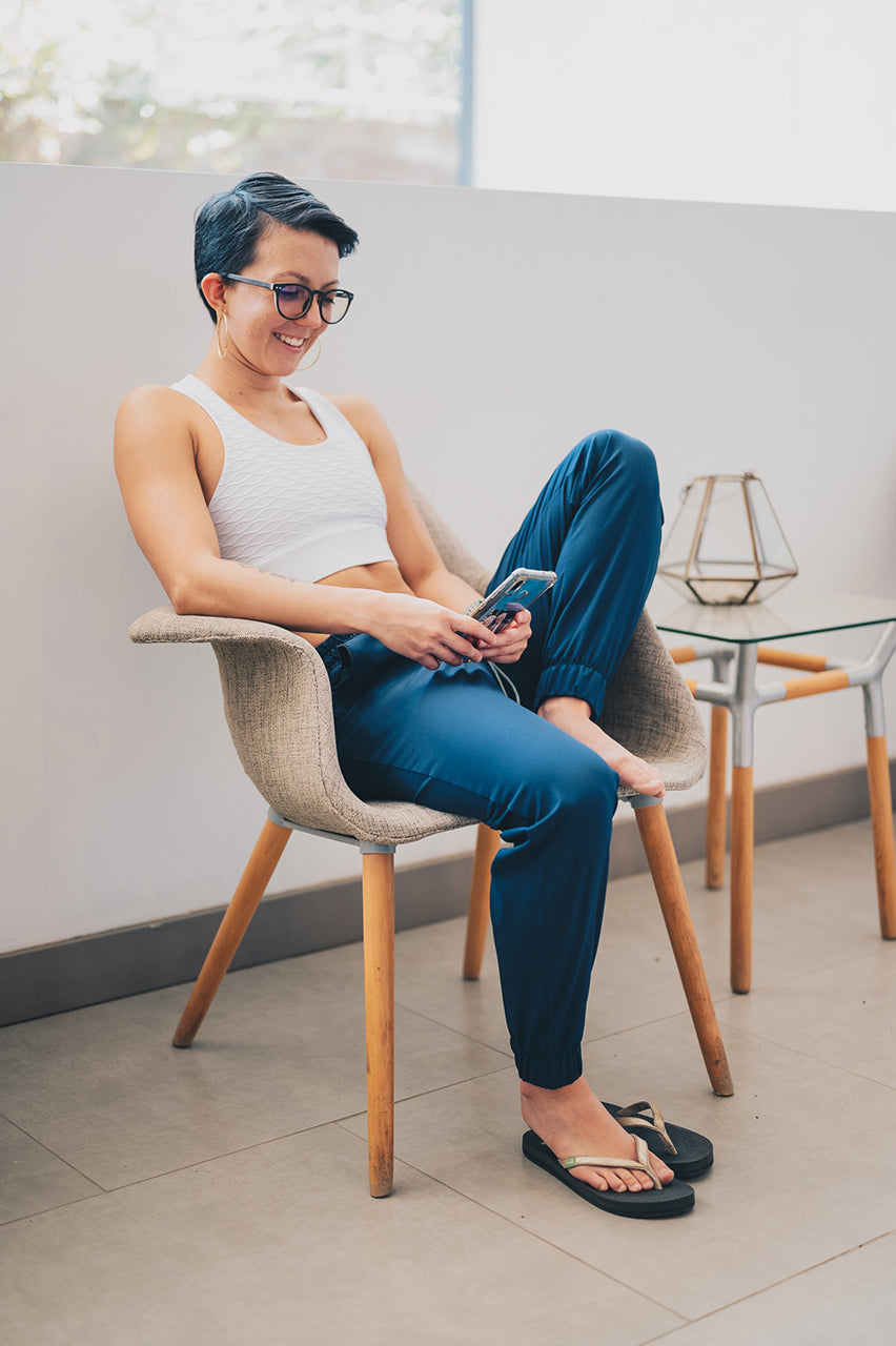 Tranquilo pants azul